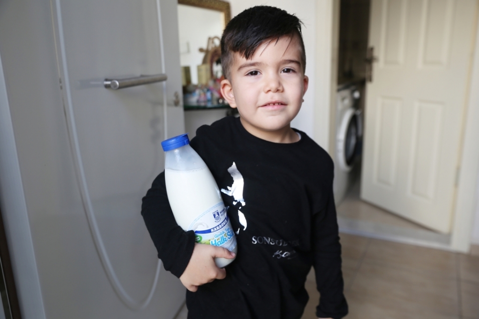 2 ile 5 yaş arasındaki çocuklara ücretsiz süt dağıtımı başladı