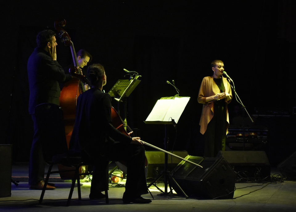 Bodrum'da Avusturya Günleri kapsamında kemancı Phoebe Violet konser verdi