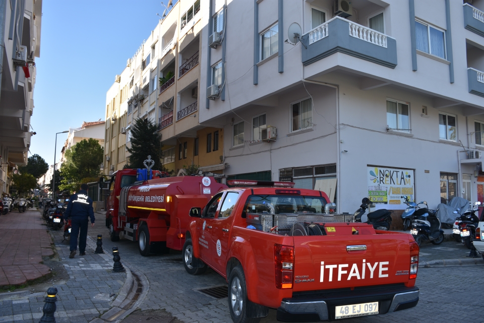 Marmaris�te ev yangını 1 ölü Yarımada Gazetesi