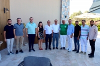 Muğlaspor Kulübünden Bodrumspor Başkanı Öztürk'e ziyaret