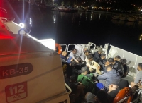 Bodrum'da 25 düzensiz göçmen yakalandı, 26 göçmen kurtarıldı