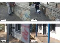 6 Ay İçerisinde 29 Duvar Yazısı Temizlendi