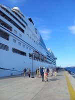 Bodrum'a Bahama bandıralı kruvaziyerle 515 turist geldi