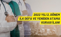Sağlık Bakanlığı 2022 yılı 2. dönem ilk defa ve yeniden atama kurası ilanı