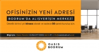 OASİS BODRUM İLK YIL KİRASIZ  OFİS PROJESİ İLE FARK YARATIYOR!