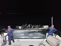 Bodrum açıklarında 79 düzensiz göçmen yakalandı