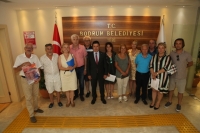 Turgutreis Festival Komitesi Başkan Aras’ı ziyaret etti