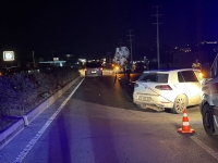 Beton mikseriyle çarpışan otomobilin sürücüsü öldü