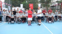 Tekerlekli Sandalye 100. Yıl Tenis Turnuvası Bodrum'da başladı