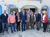 İYİ Parti Milletvekili Adayı Mehmet Tosun Bodrum’da oda başkanlarını ziyaret etti
