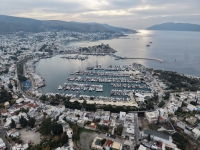 Bodrum'da yat imalatı kış aylarında da aralıksız sürüyor