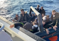 Bodrum açıklarında 19 göçmen kurtarıldı