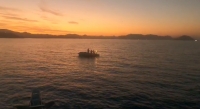 Fiber teknede 13 düzensiz göçmen yakalandı