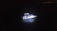  Bodrum'da fiber teknede 12 düzensiz göçmen yakalandı