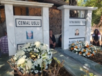 Bodrum'da hayırsever çift mezarları başında anıldı