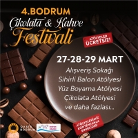 Bodrum 4. Çikolata & Kahve Festivali Başlıyor