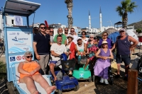 Turgutreis Halk Plajına Özel Gereksinimli Bireyler İçin Raylı Sistem