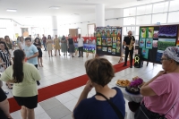 Bodrum'da özel eğitim sınıfı öğrencilerinin yıl sonu resim sergisi açıldı