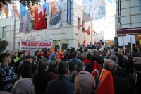 Muğla Büyükşehir Belediye Başkan adayı Ayaydın, ve Bodrum Belediye Başkan Adayı Tosun karşılandı