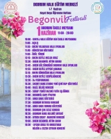 Bodrum Halk Eğitimi Merkezi’nden Begonvil Festivali