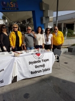Bodrum’da şeker ölçümü yapıldı