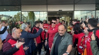 Galatasaray kafilesi Bodrum'a geldi